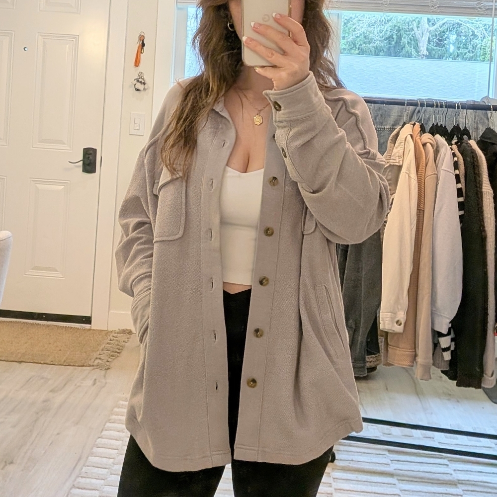 Arizona Jean Company Light Gray Blazer